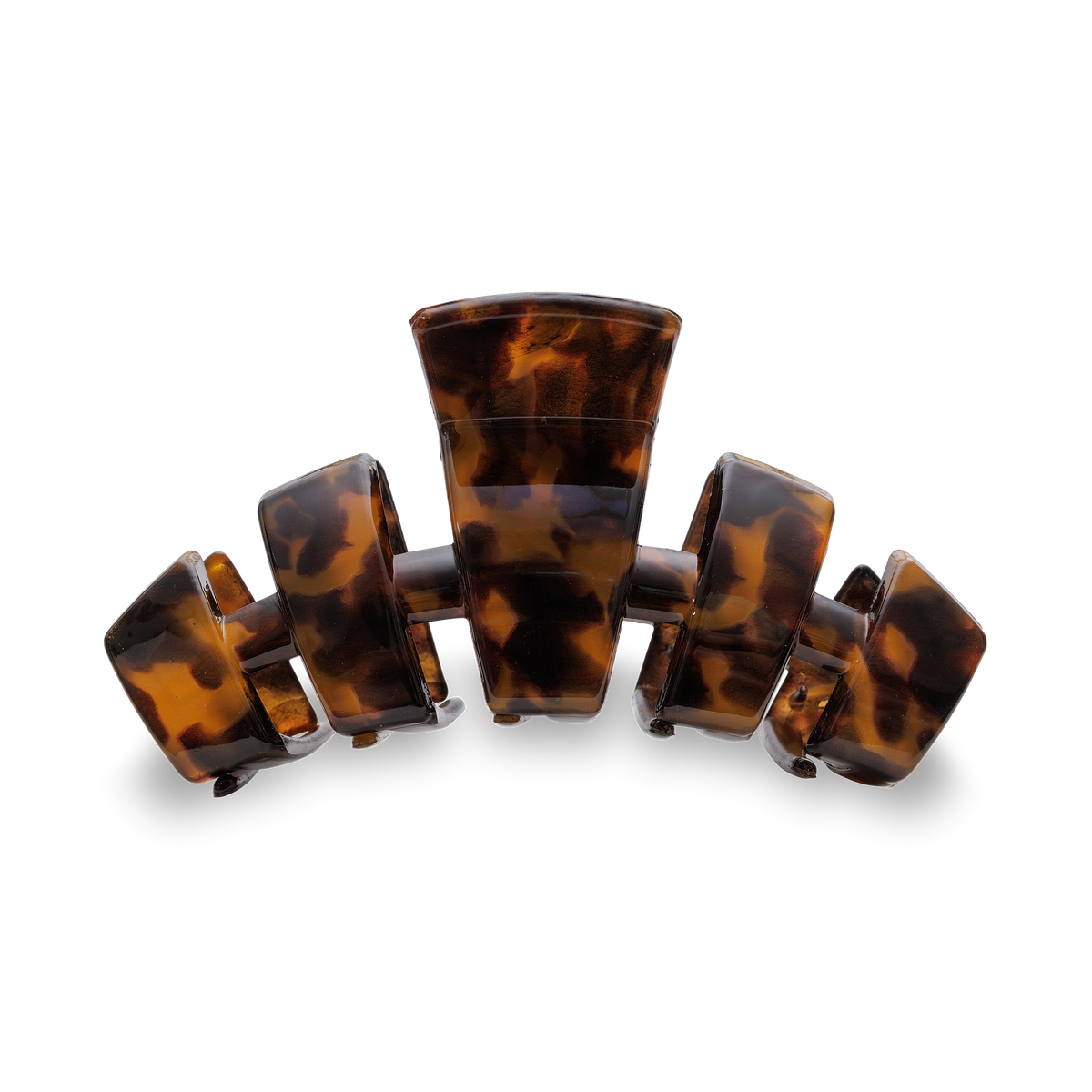 Teleties Classic Hair Clip | Large | Tortoise