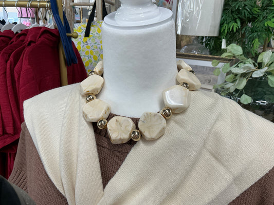 Large Stone necklace