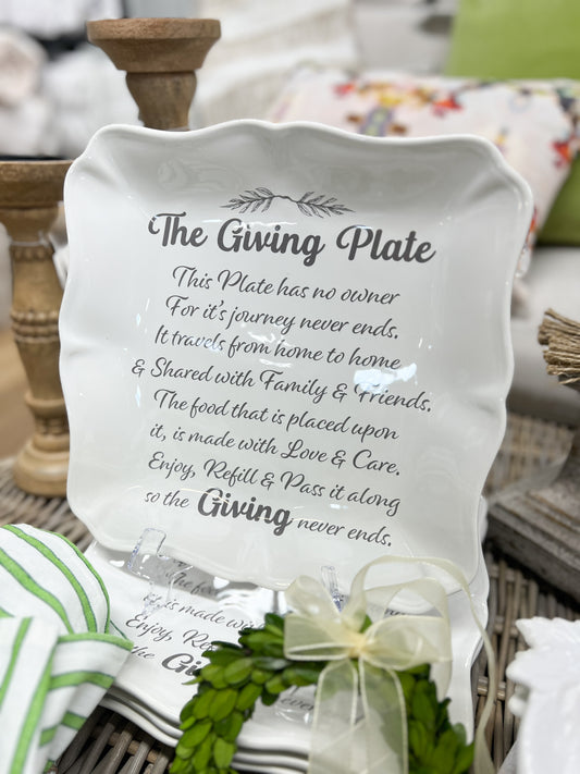 The Giving Plate