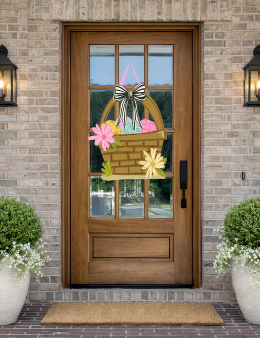 Easter Basket Door Hanger
