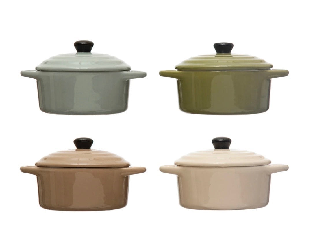 Mini stoneware baker