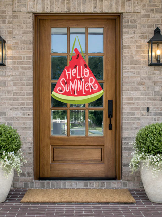 Hello Summer Door Hanger