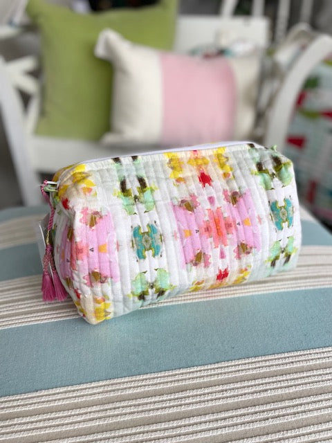 Laura Park Large Cosmetic Bag - Giverny