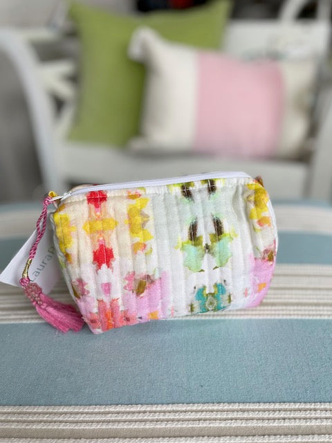 Laura Park Small Cosmetic Bag - Giverny