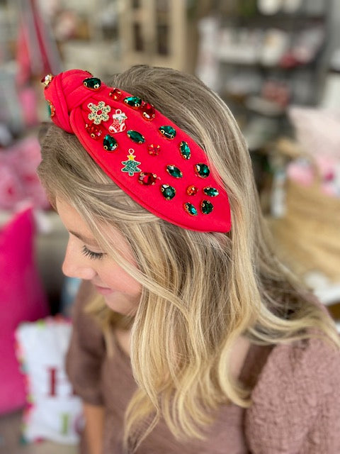 Christmas Knotted Headband