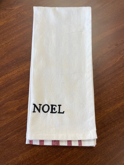 Noel Stripe Kitchen Towel