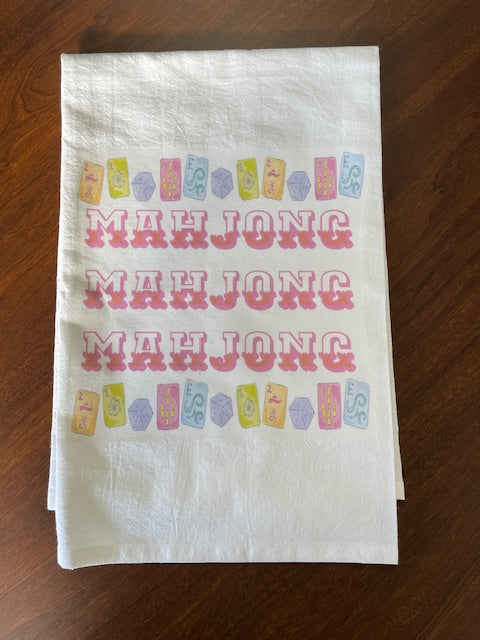 Mahjong Kitchen Towels