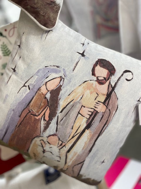Nativity Mini Pillow