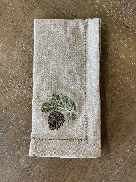 Pinecone Napkin
