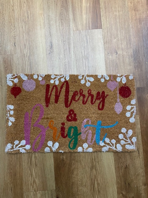Merry & Bright Doormat