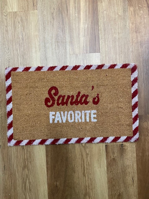 Santa's Favorite Doormat