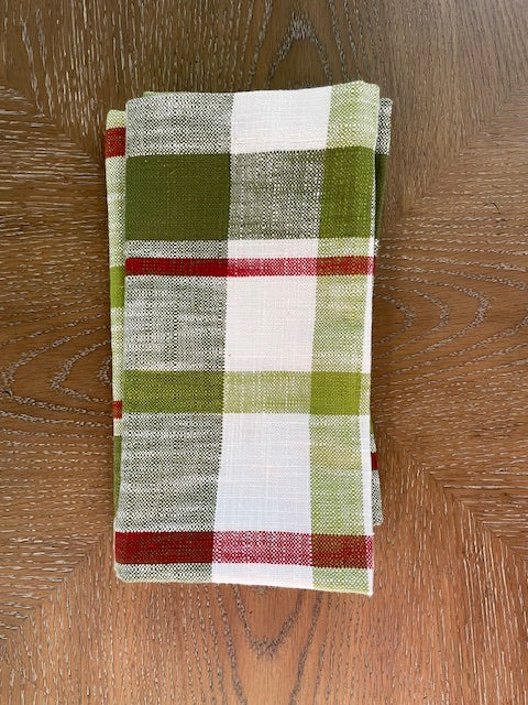 Plaid Winter Napkin