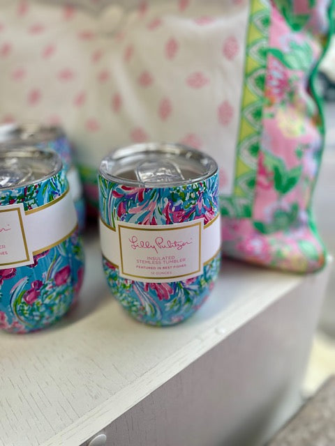 Lilly Pulitzer - Best Fishes Wine Tumbler