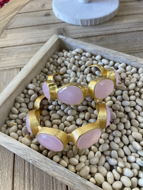 Stone Cuff Bracelet
