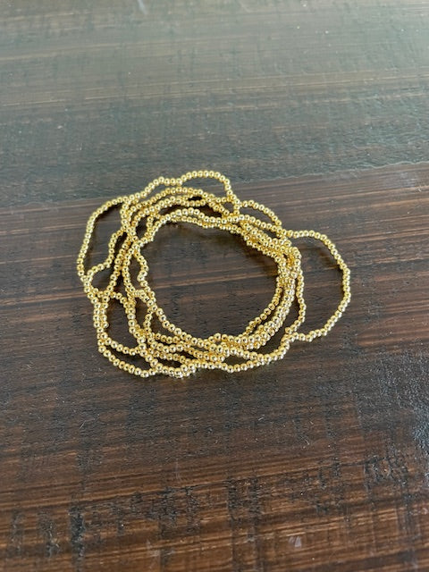 Gold Bead Bracelet