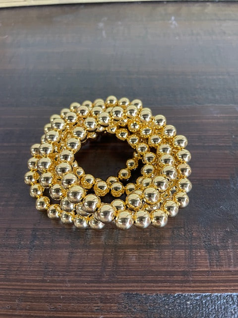 Gold Bead Bracelet