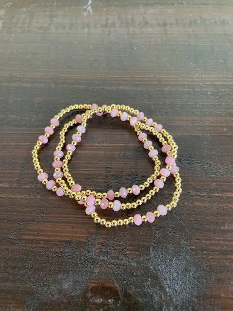 Gold Bead Bracelet