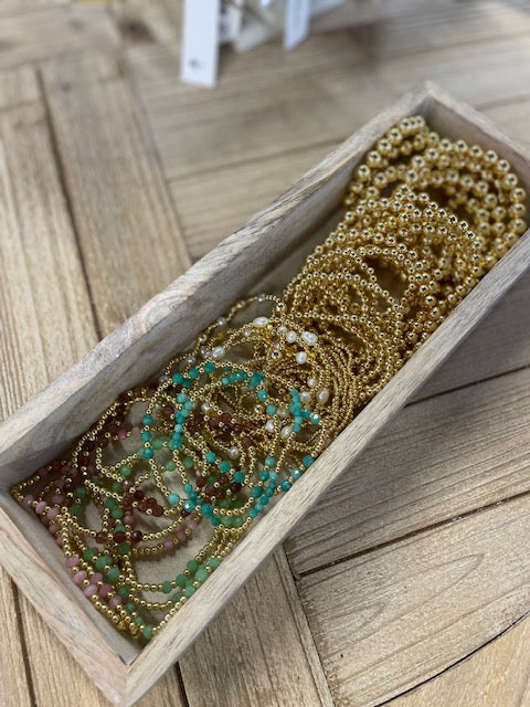 Gold Bead Bracelet