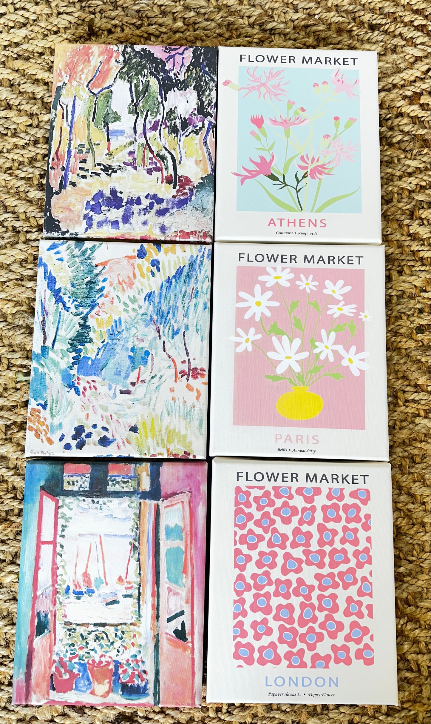 "Flower Market" Canvas - London