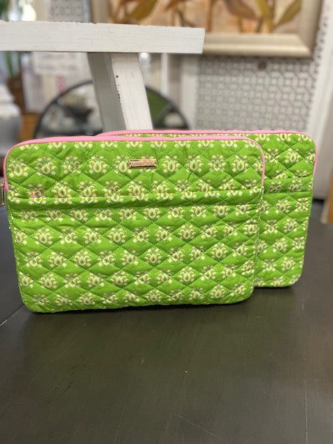 Laura Park Rosemary Meadow Quilted Laptop Case