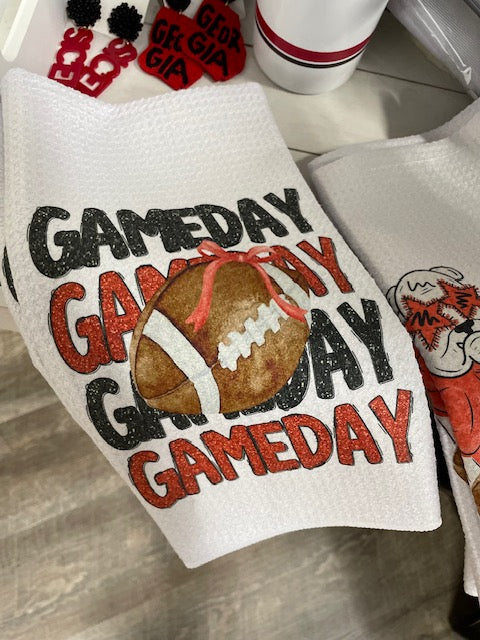 Game Day Waffle Hand Towel