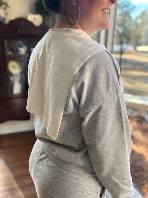 Knit Sweater Wrap
