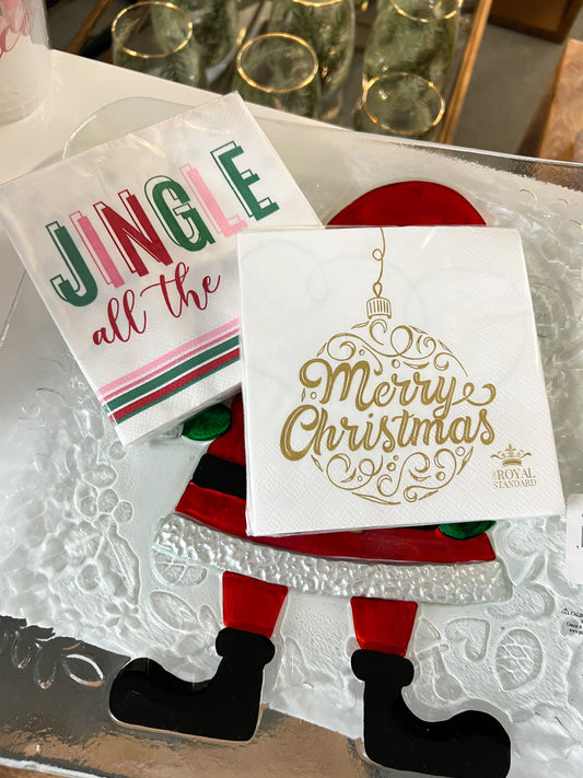 Festive Cocktail Napkins