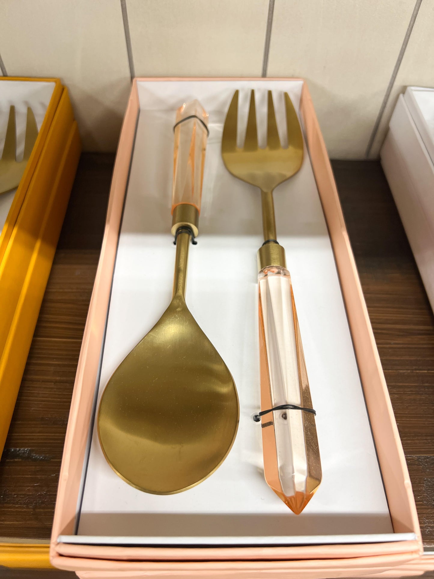 Acrylic Serving Set