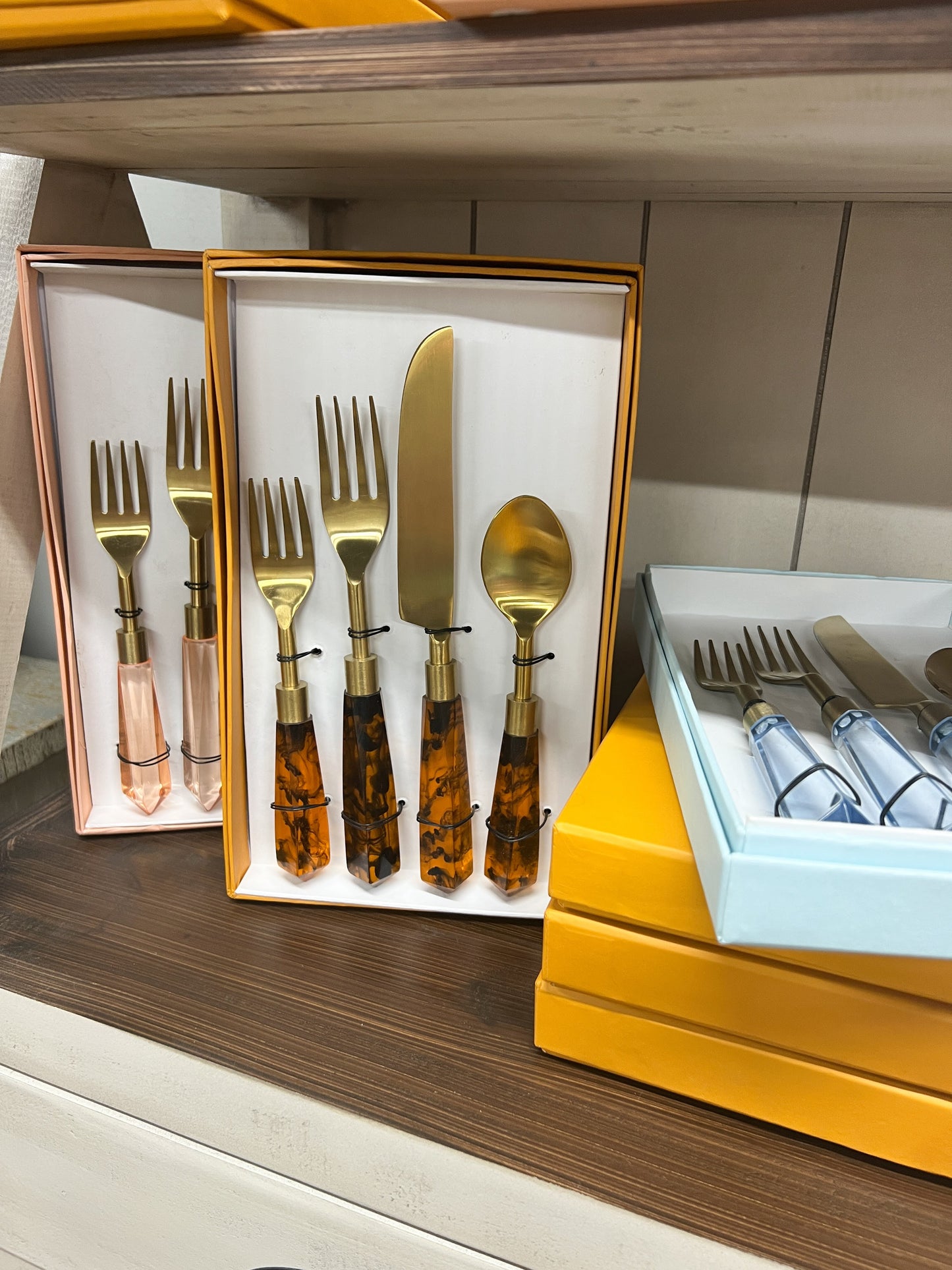 Acrylic Flatware Set