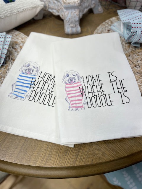 Doodle Tea Towel
