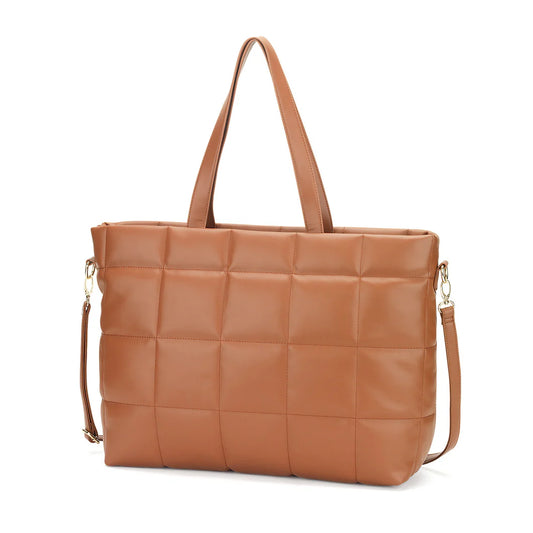 Viv & Lou Camel Tote
