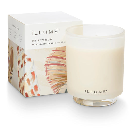 Illume Driftwood Refillable Candle