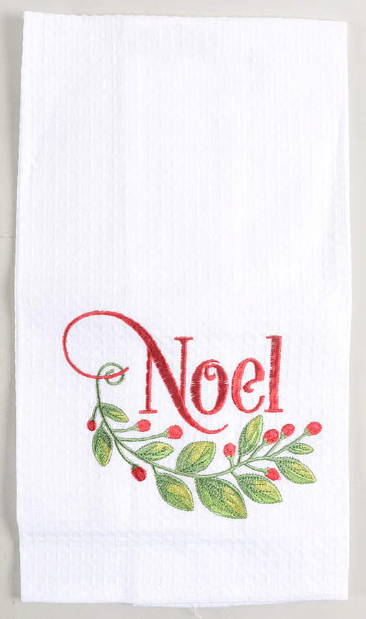 Noel Waffle Kitchen Towel