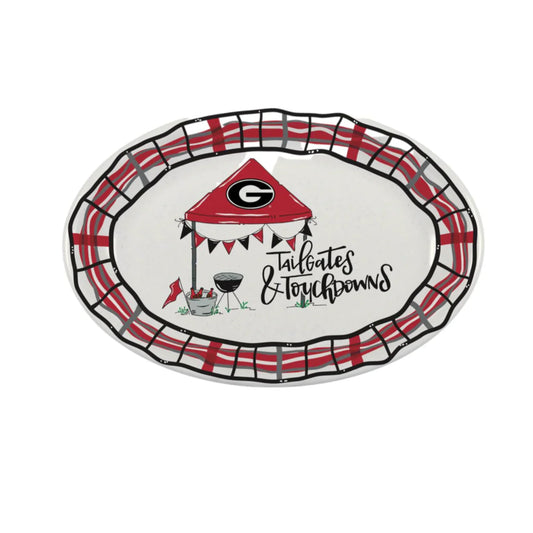 UGA Melamine Platter