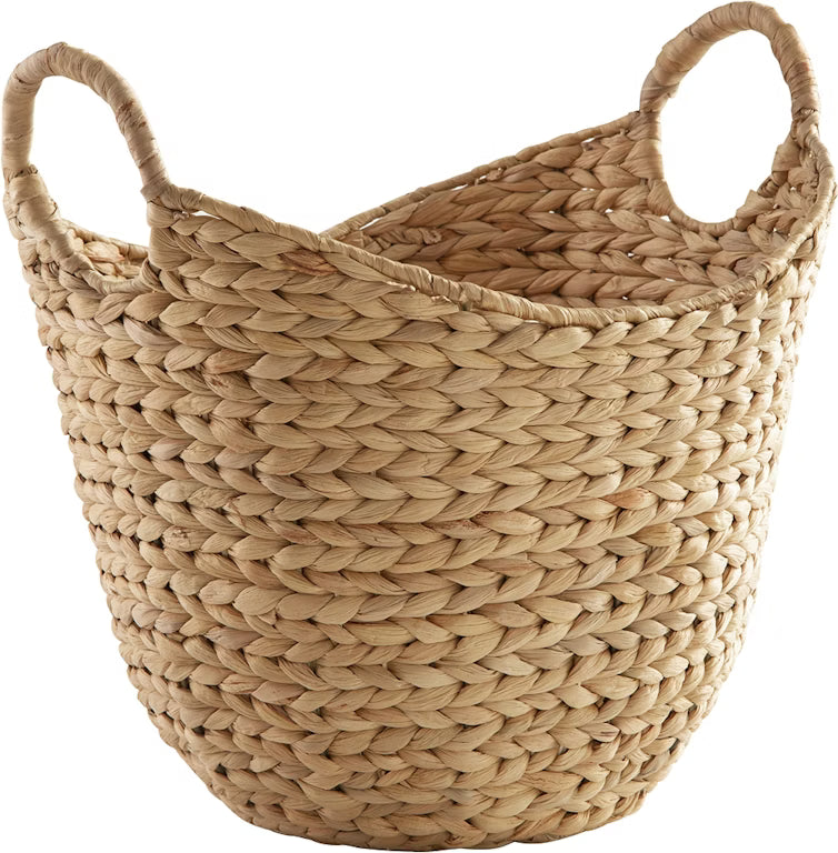 Large Natural Basket with Handles