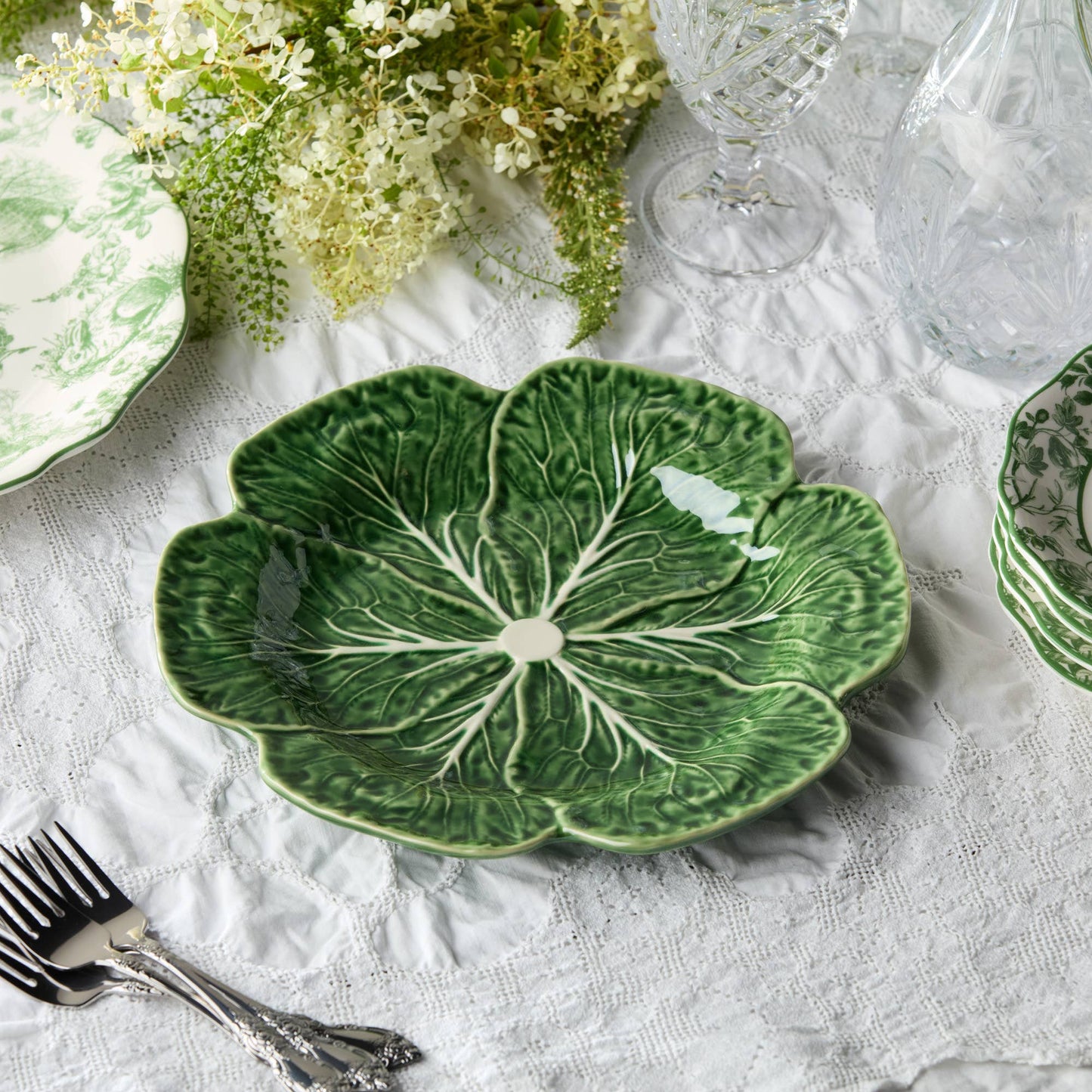 Cabbage 3-D Dinner Plate 11in PREORDER