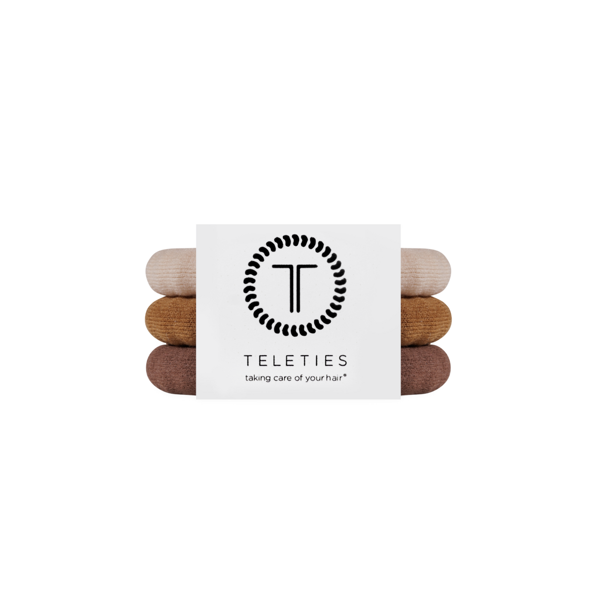 Teleties Espresso Yourself | Small | Nylon Hair Ties