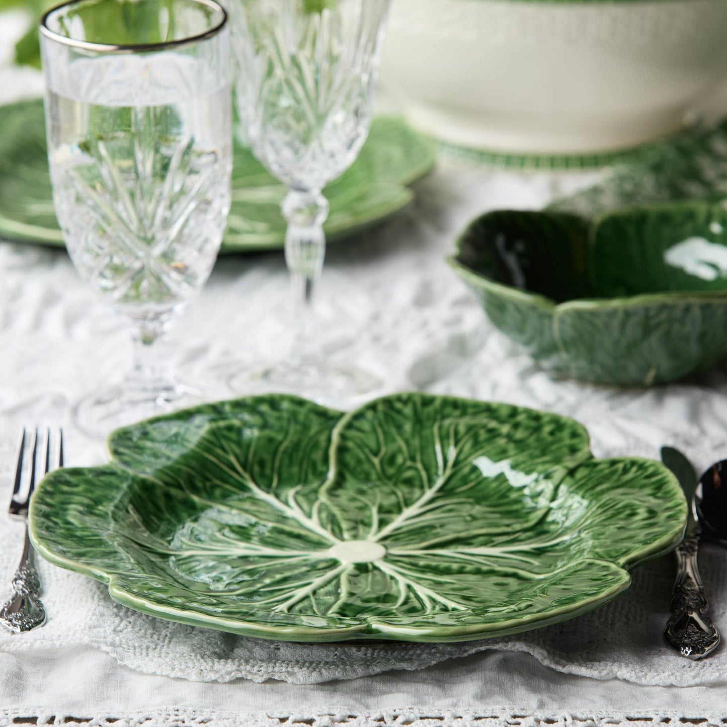 Cabbage 3-D Dinner Plate 11in PREORDER
