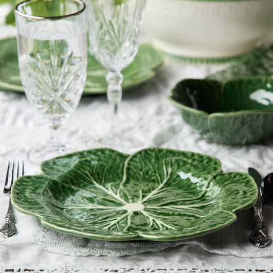 Cabbage 3-D Dinner Plate 11in
