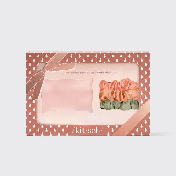 Satin Pillowcase & Scrunchie Gift Set