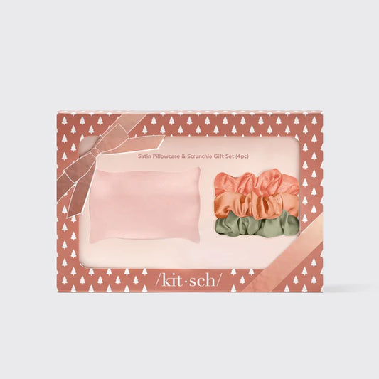 Satin Pillowcase & Scrunchie Gift Set