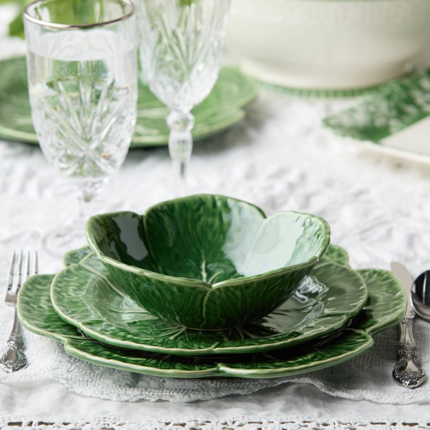 Cabbage 3-D Dinner Plate 11in PREORDER