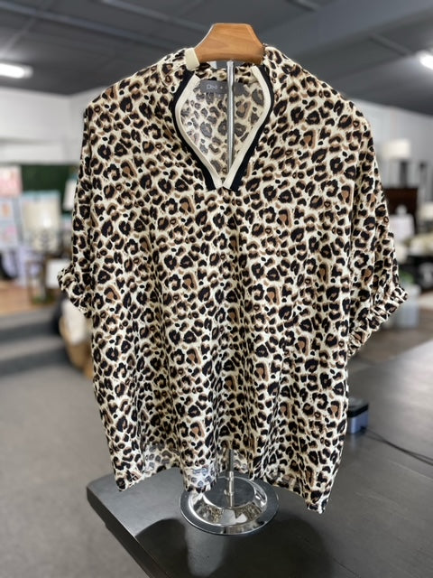 Cheetah Blouse