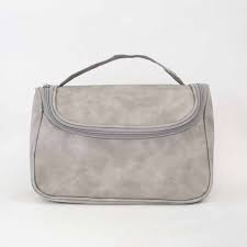 Gray Elicia Travel Cosmetic Case