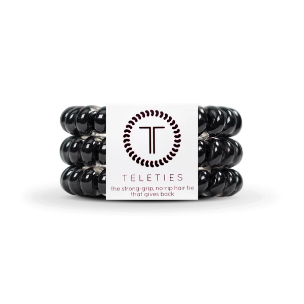 Teleties Hairtie Black