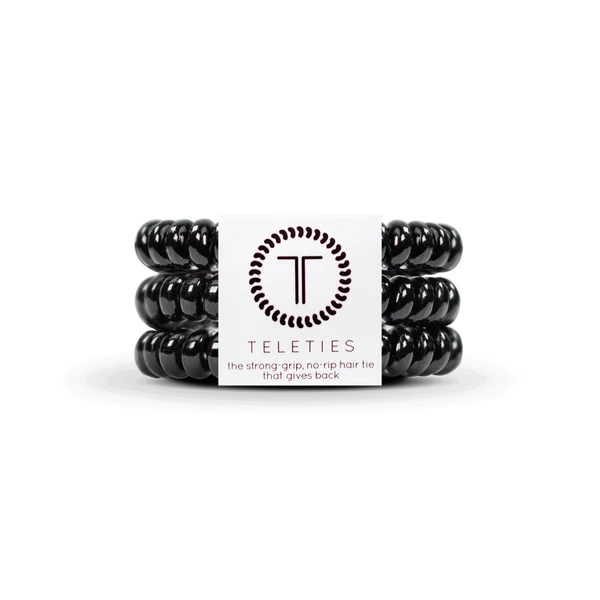 Teleties Hairtie Black