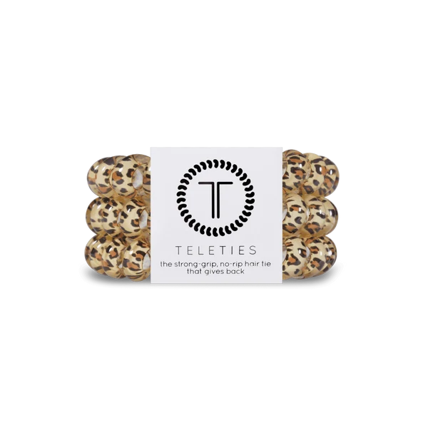 Teleties Hairtie Leopard