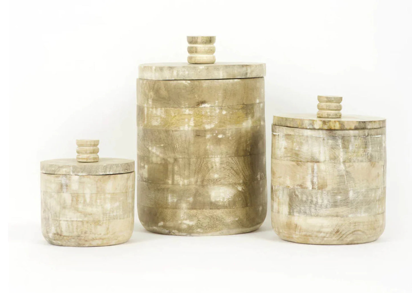 Wood Canisters