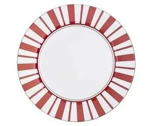 Candy Cane Striped Charger