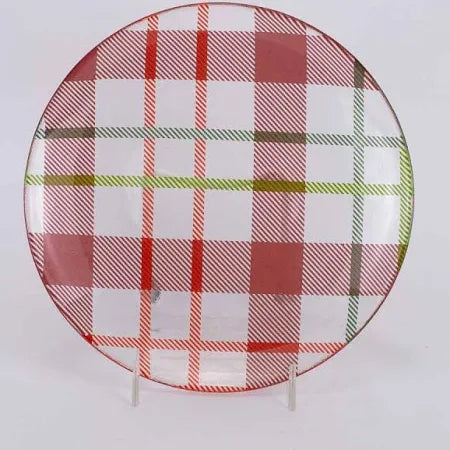 Mansfield Plaid Serving Plate